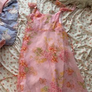 My Michelle flower ruffle dress kids